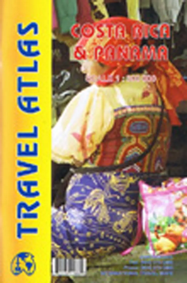 Costa Rica & Panama Travel Atlas af ITM Publications