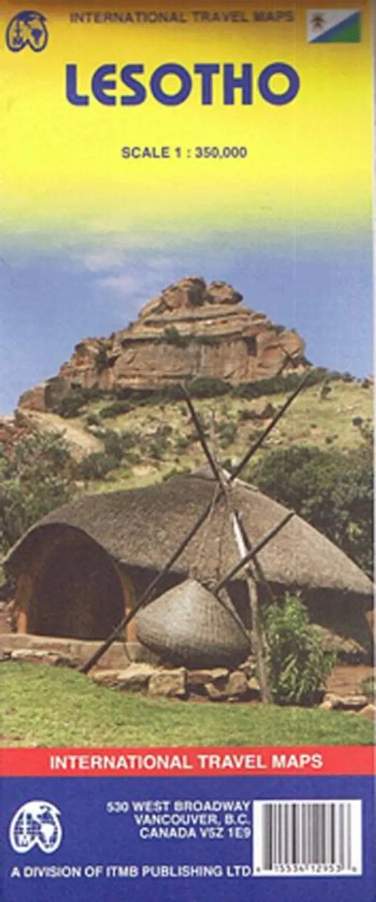 Lesotho, International Travel Maps