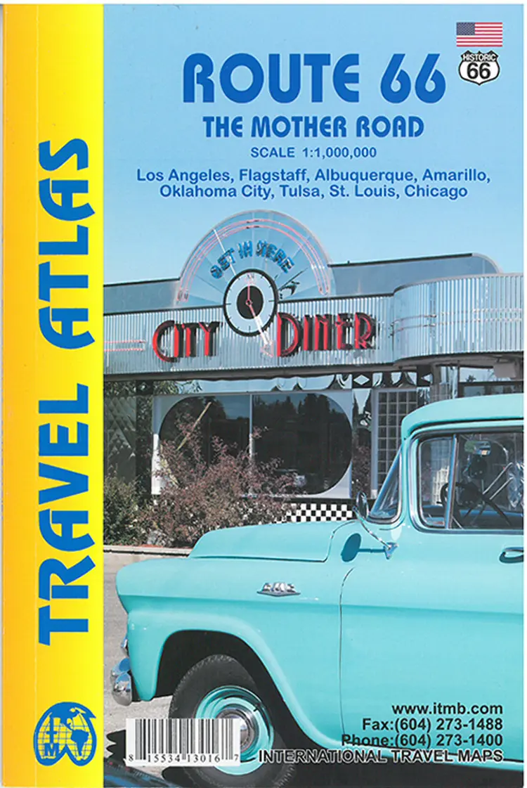 Route 66 Travel Atlas: The Mother Road af ITM Publications
