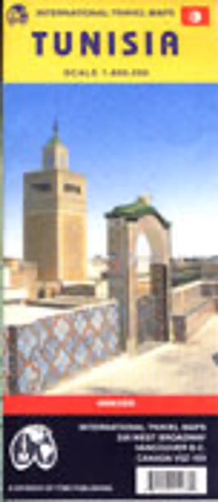 Tunisia, International Travel Maps