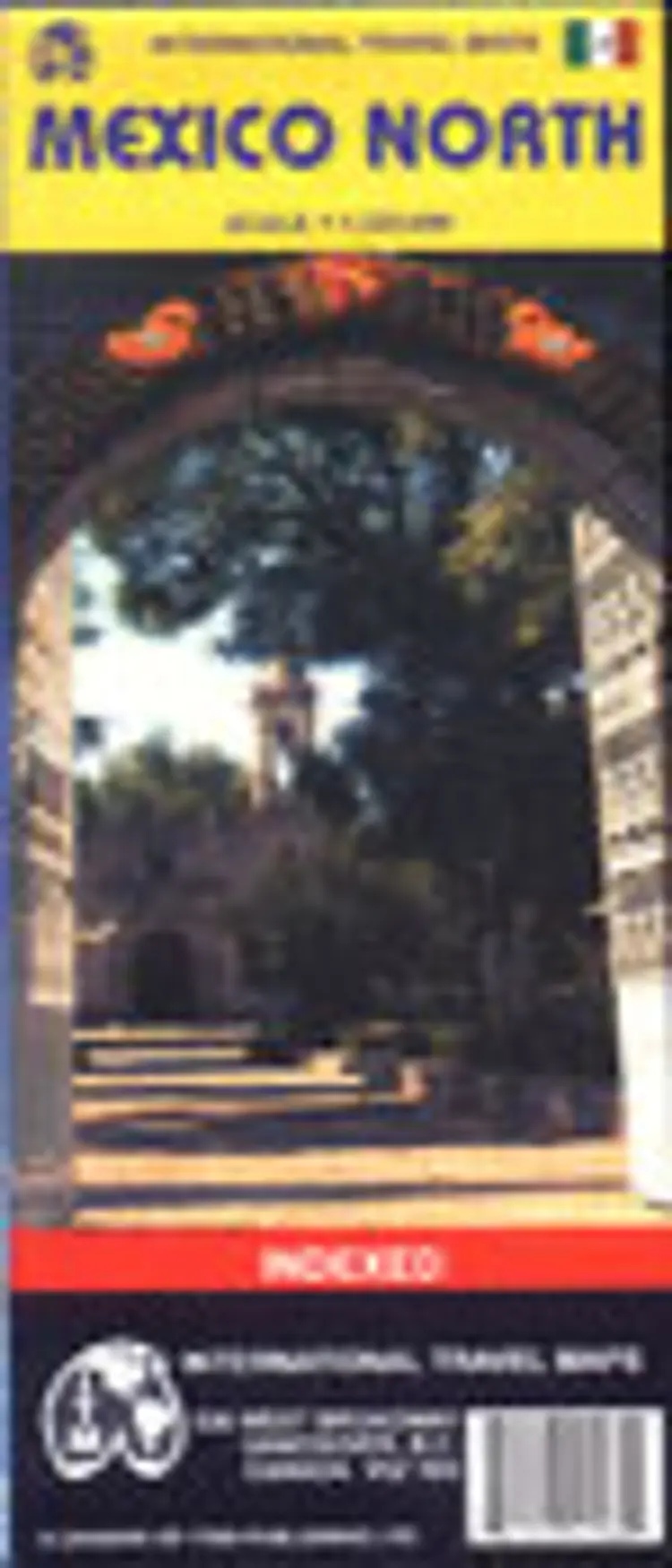 Mexico north - International travel maps