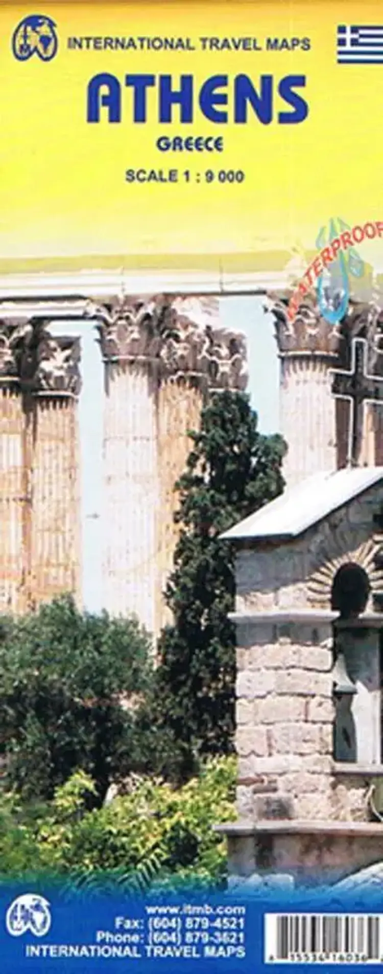 Athens, International Travel Maps