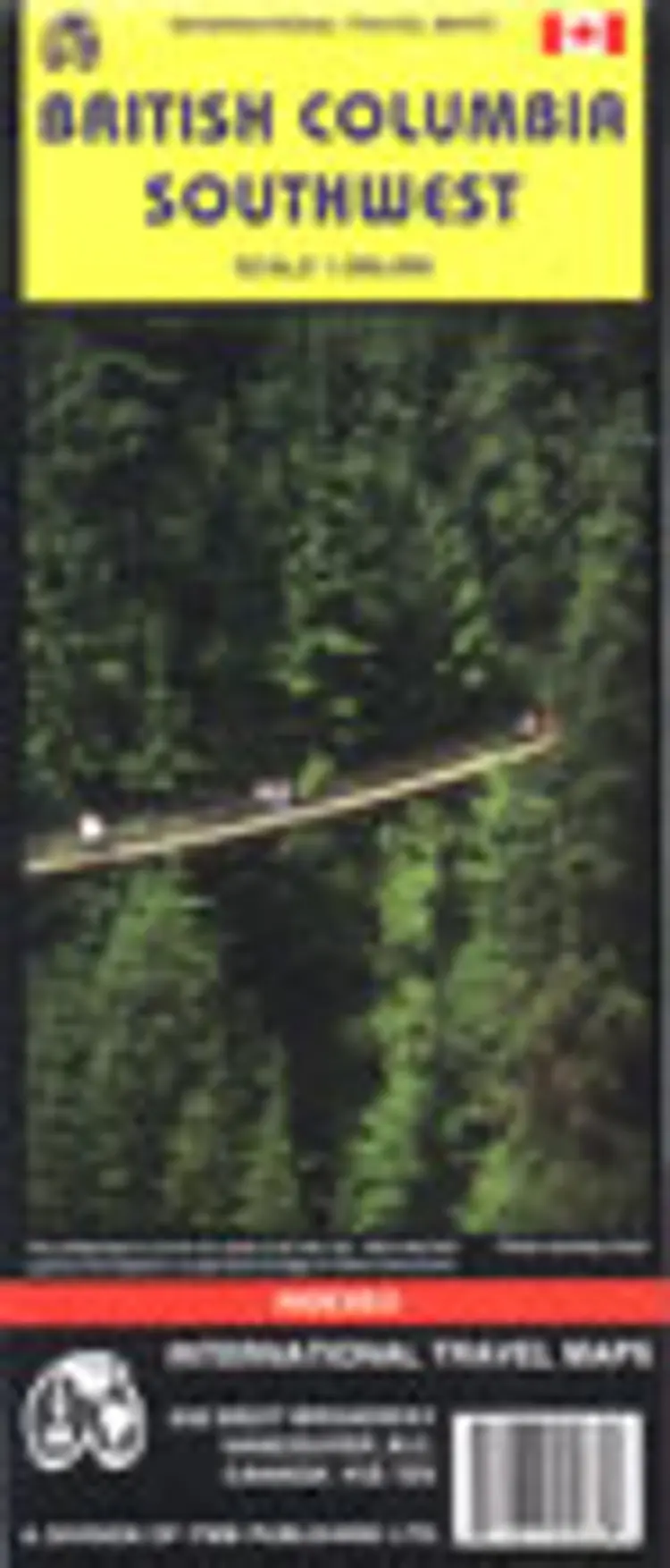 British Columbia Southwest, International Travel Maps