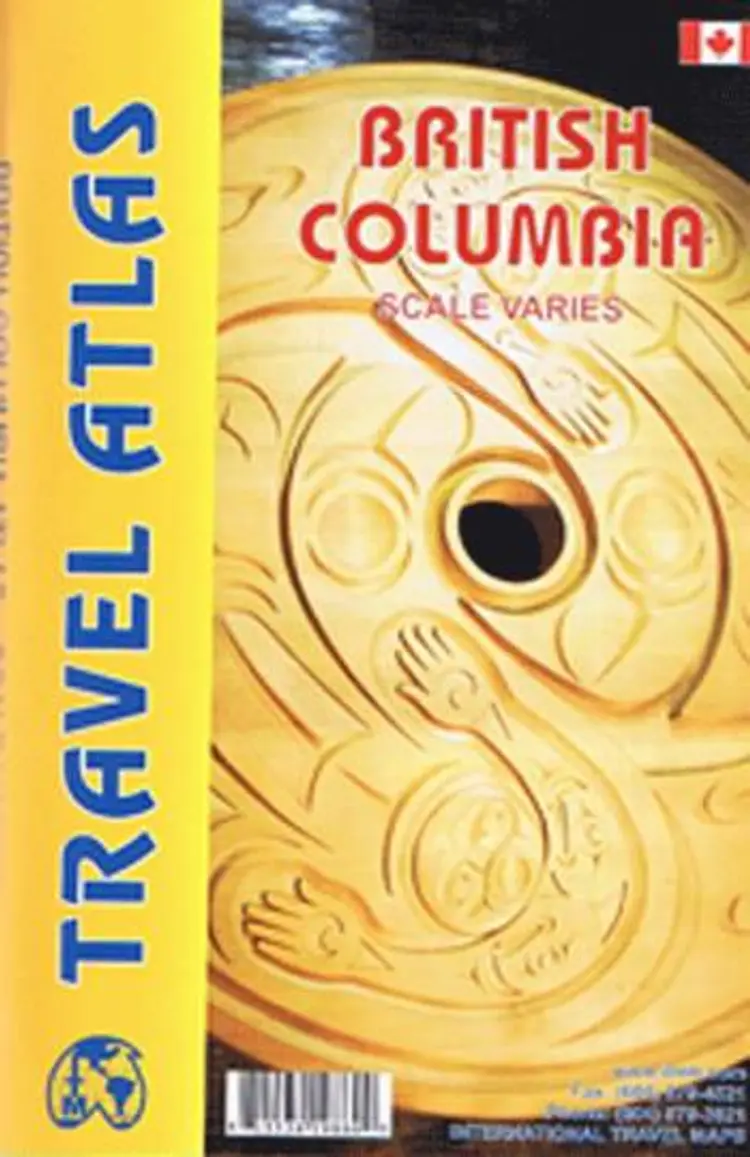 British Columbia Travel Atlas af ITM publications