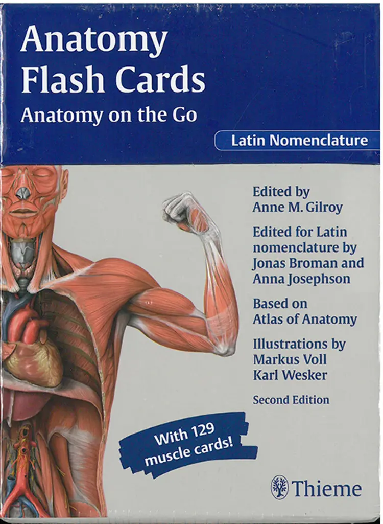 Anatomy Flash Cards: Anatomy on the Go af Anne M. Gilroy