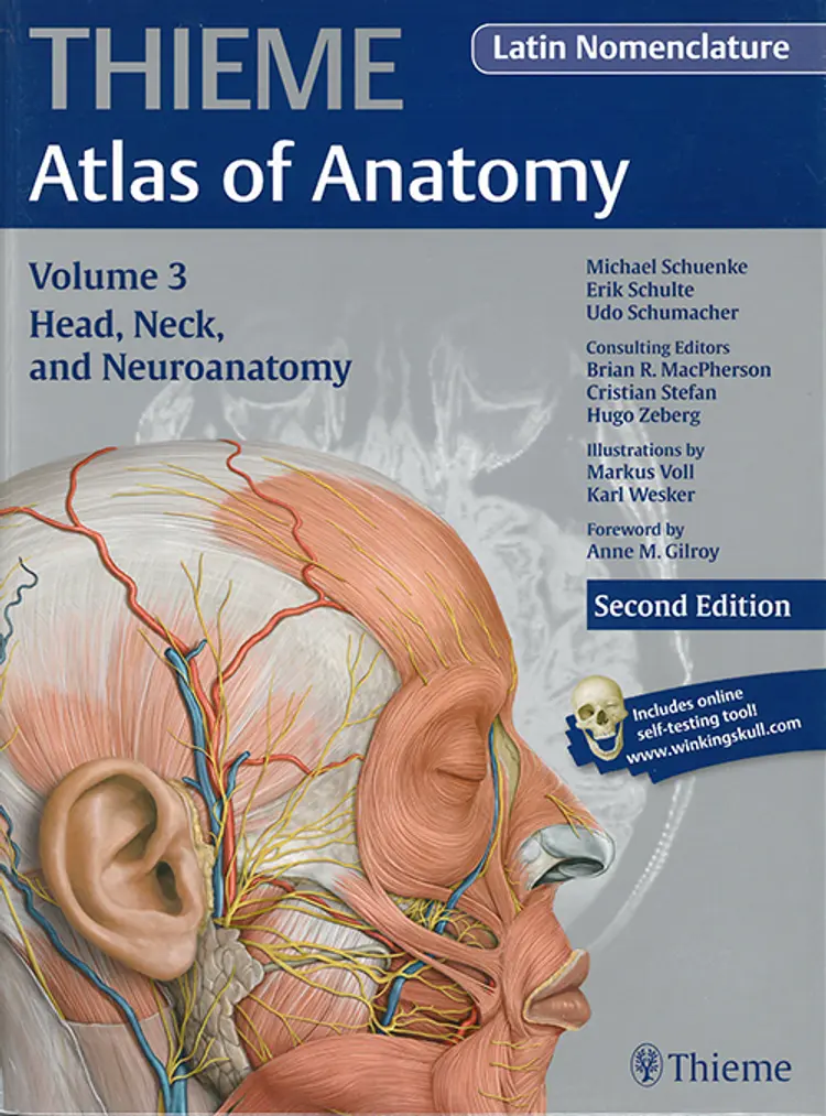 Thieme Atlas of Anatomy volume 3: Head, Neck and Neuroanatomy af Michael Schünke