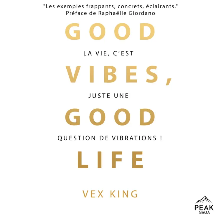 Good vibes, good life af Vex King