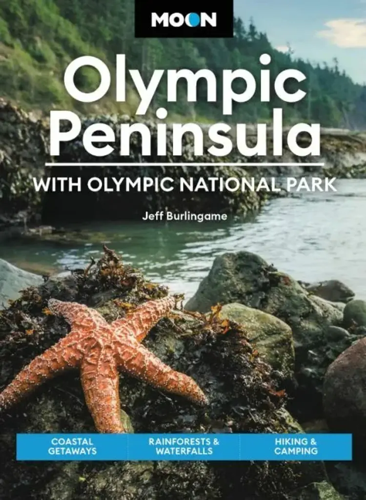 Olympic Peninsula: With Olympic National Park, Moon af Jeff Burlingame