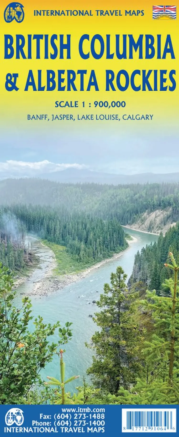 British Columbia & Alberta Rockies af ITM Publications