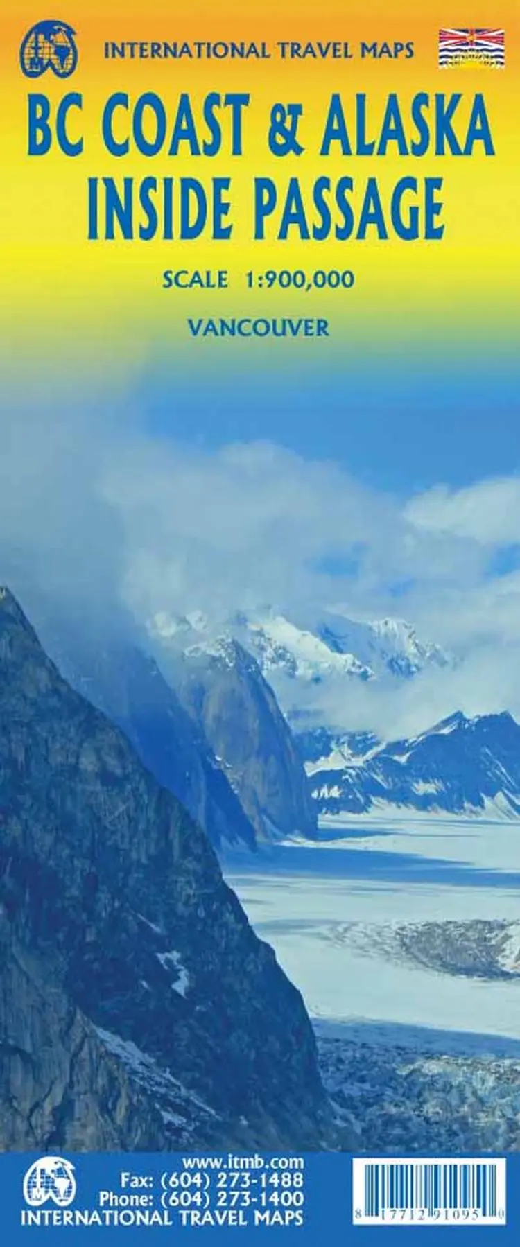 British Columbia Coast & Alaska Inside Passage af ITM Publications