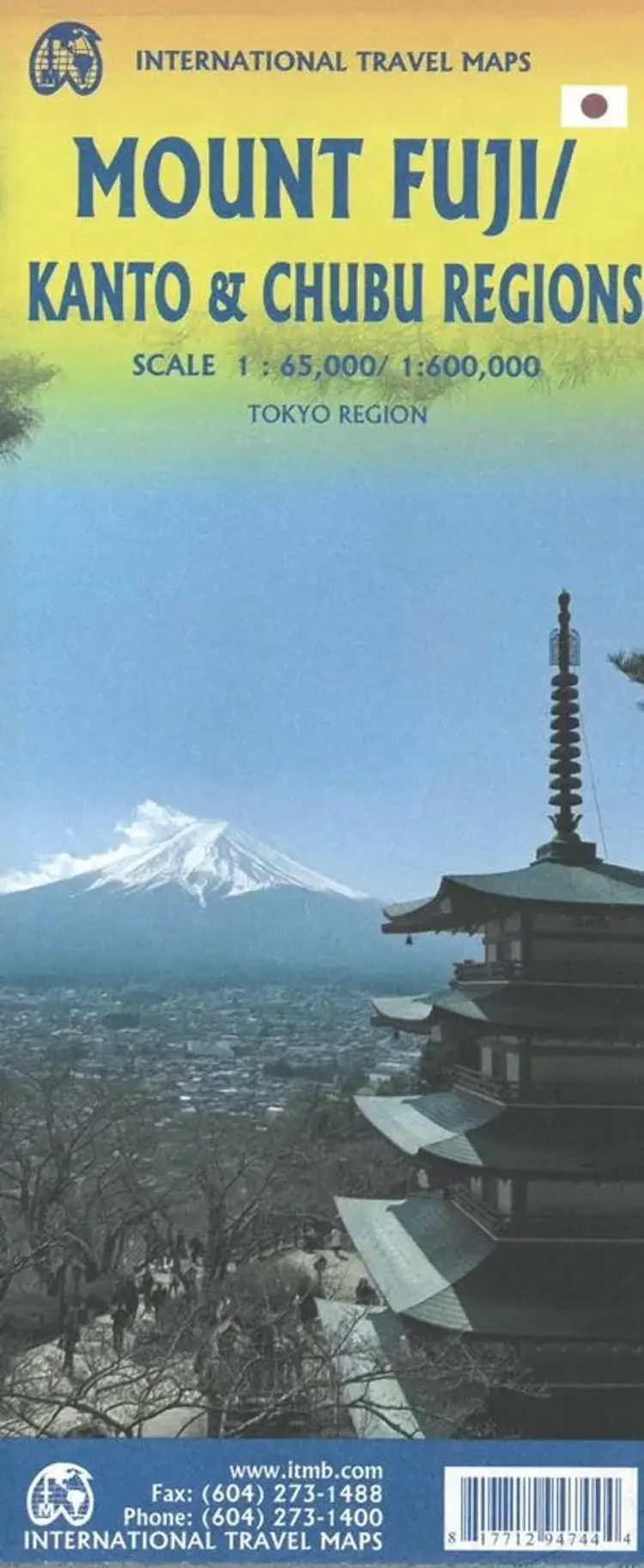 Mont Fuji, Kanto & Chubu Regions af ITM Publications