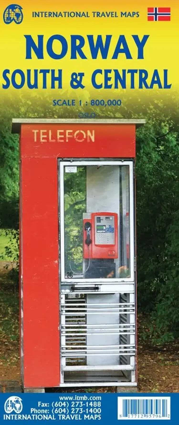 Norway South & Central, International Travel Maps af ITM Publications