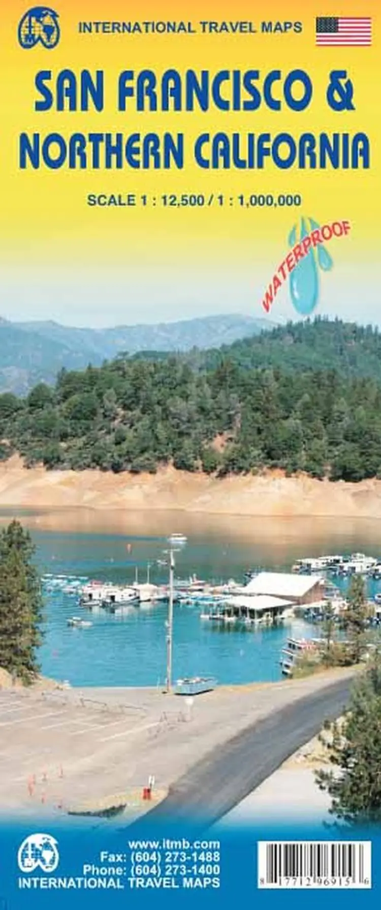San Francisco & Northern California, International Travel Maps af ITM Publications