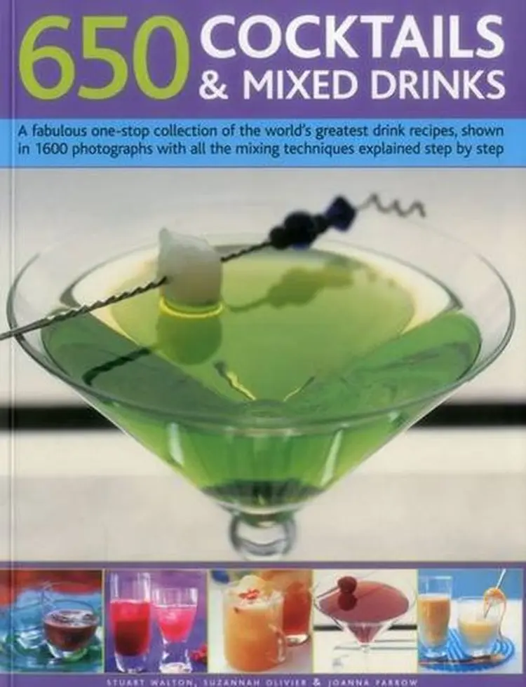650 Cocktails & Mixed Drinks - Stuart Walton, Joanna Farrow, Suzannah Olivier af Stuart Walton