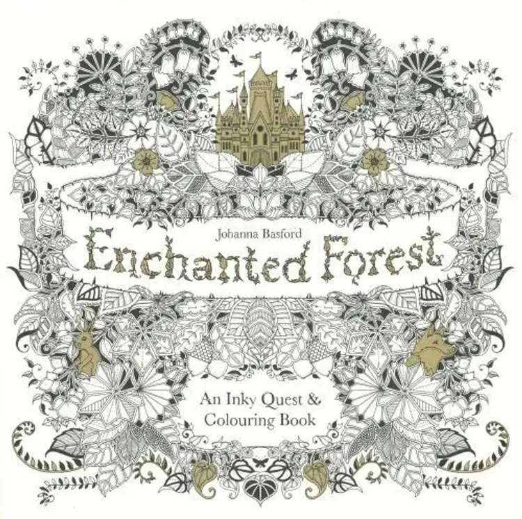 Enchanted Forest - An Inky Quest & Colouring Book af Johanna Basford