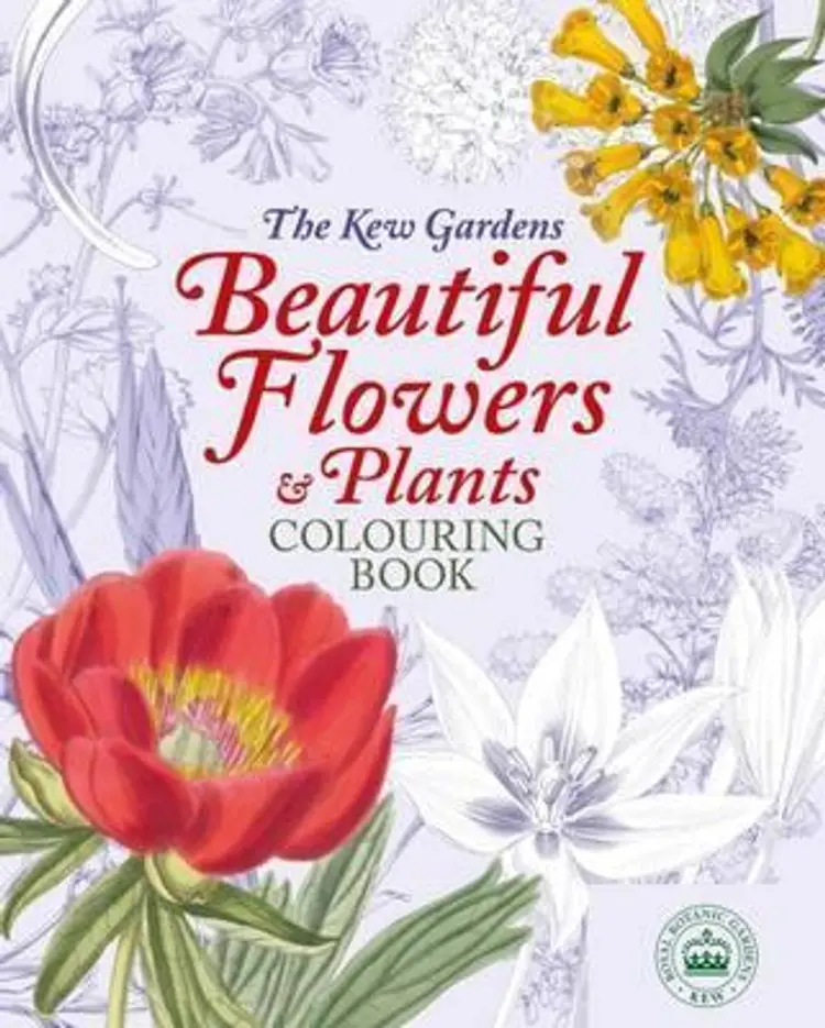 Kew Gardens Beautiful Flowers & Plants Colouring Book af Royal Botanic Gardens