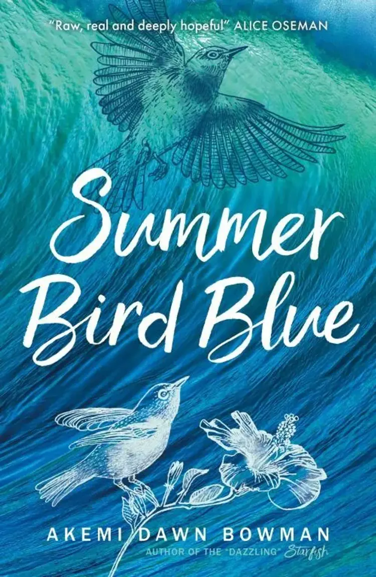 Summer Bird Blue af Akemi Dawn Bowman