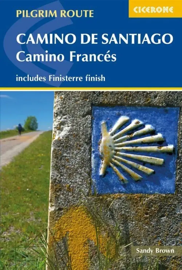 Camino de Santiago: Camino Frances: Guide and map book - includes Finisterre finish (2nd ed. Jan. 20) af Sandy Brown