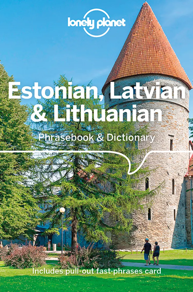 Estonian, Latvian & Lithuanian Phrasebook & Dictionary af Lonely Planet