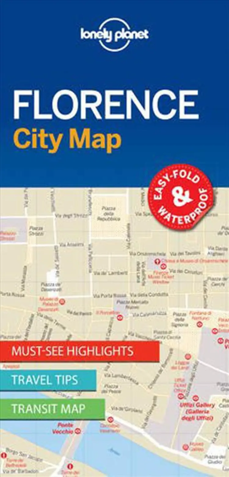 Florence City Map af Lonely Planet