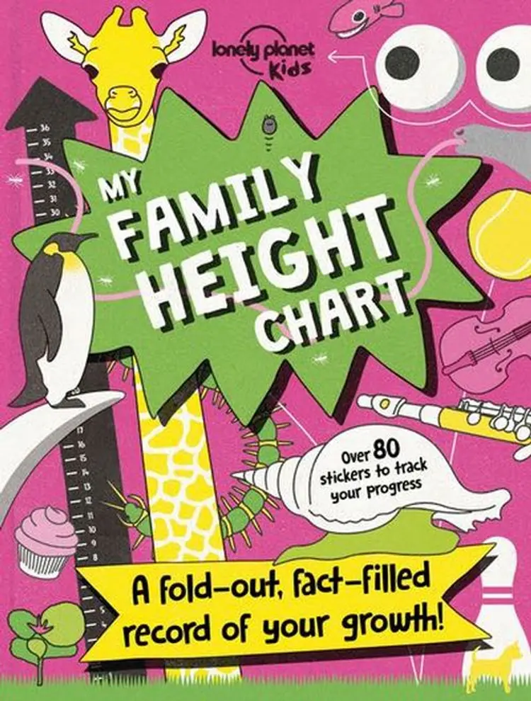 My Family Height Chart af Lonely Planet