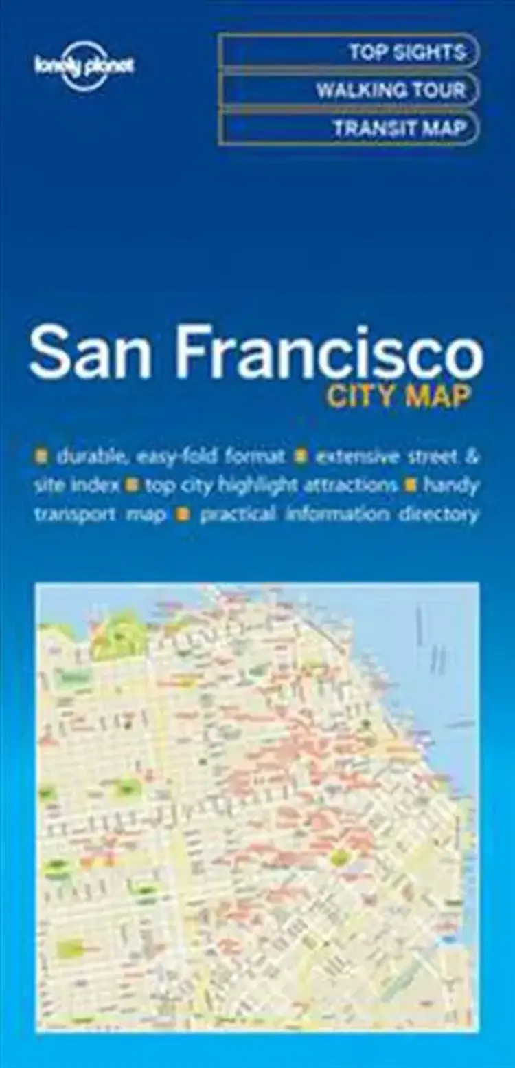 San Francisco City Map af Lonely Planet