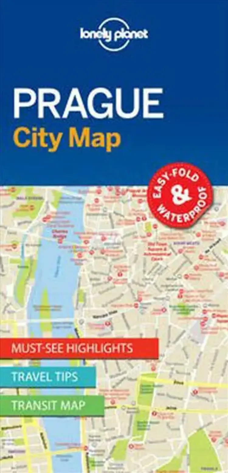 Prague City Map af Lonely Planet