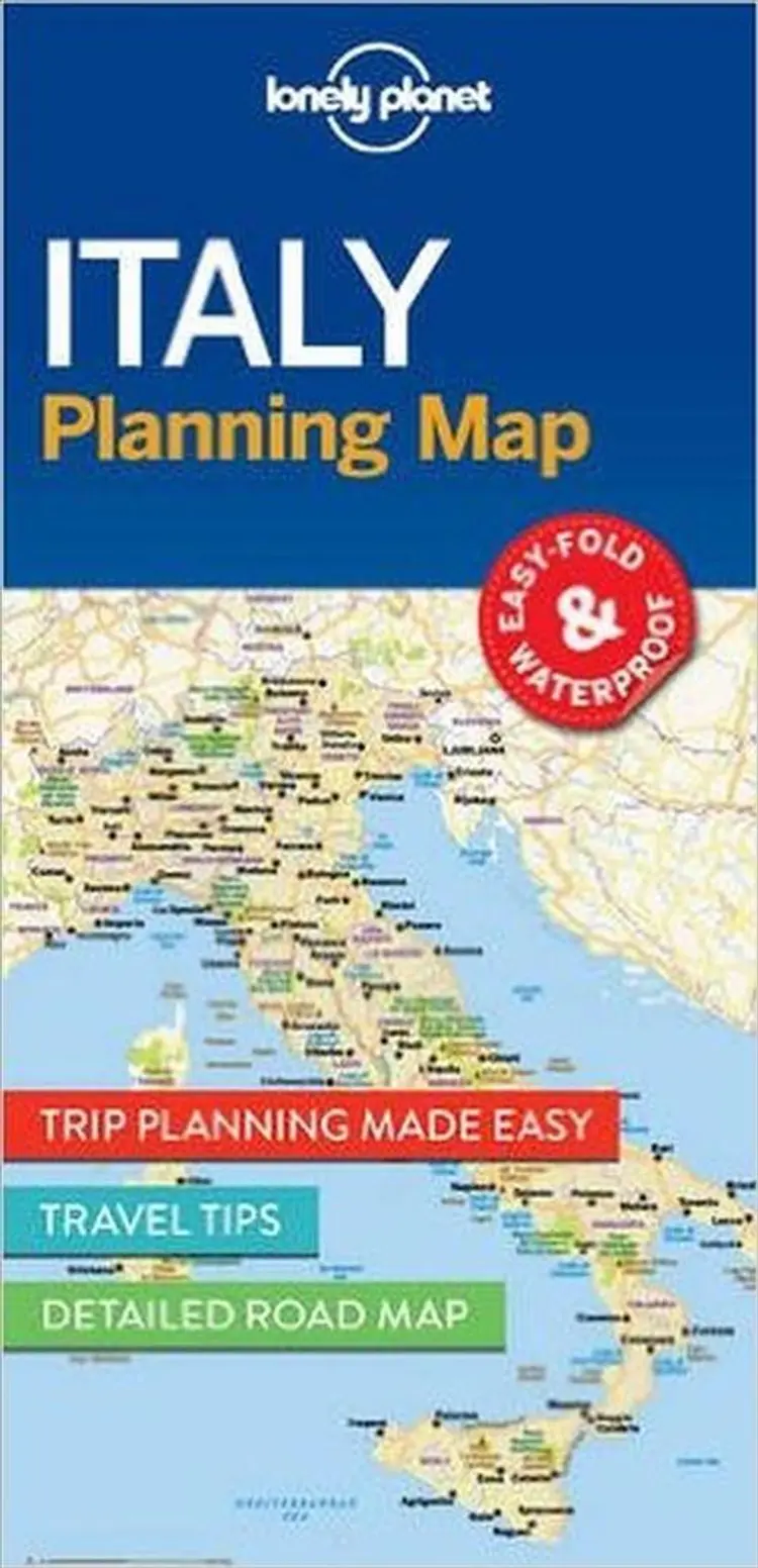 Lonely Planet Italy Planning Map - Lonely Planet af Lonely Planet