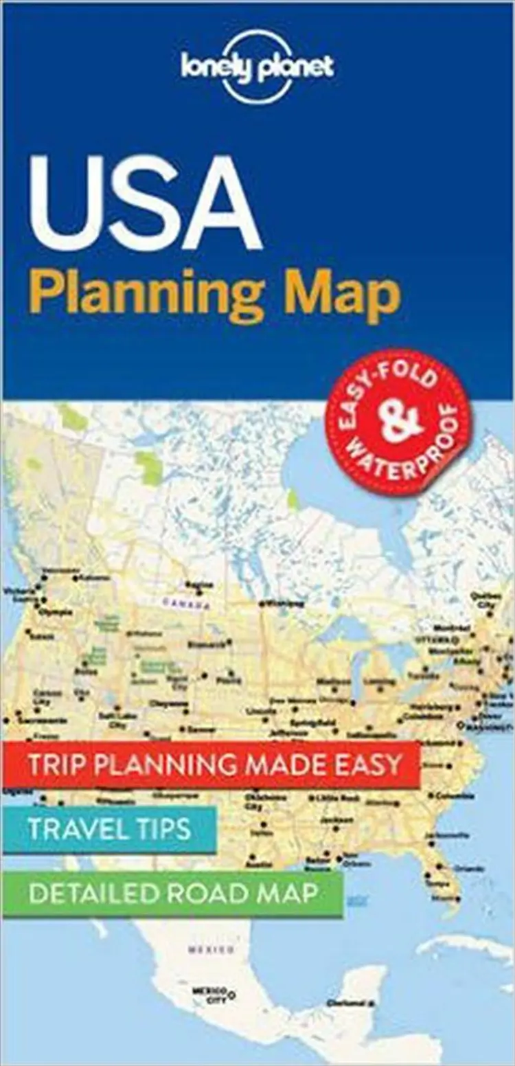 Lonely Planet Usa Planning Map - Lonely Planet af Lonely Planet