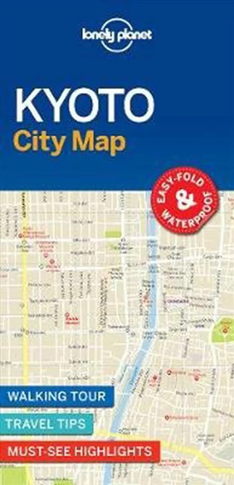 Kyoto City Map af Lonely Planet