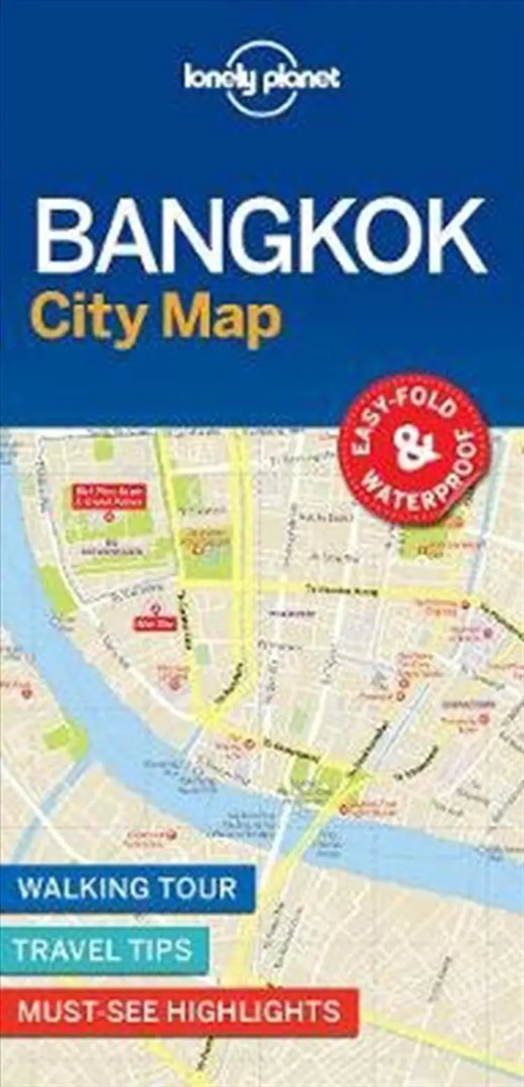 Bangkok City Map af Lonely Planet