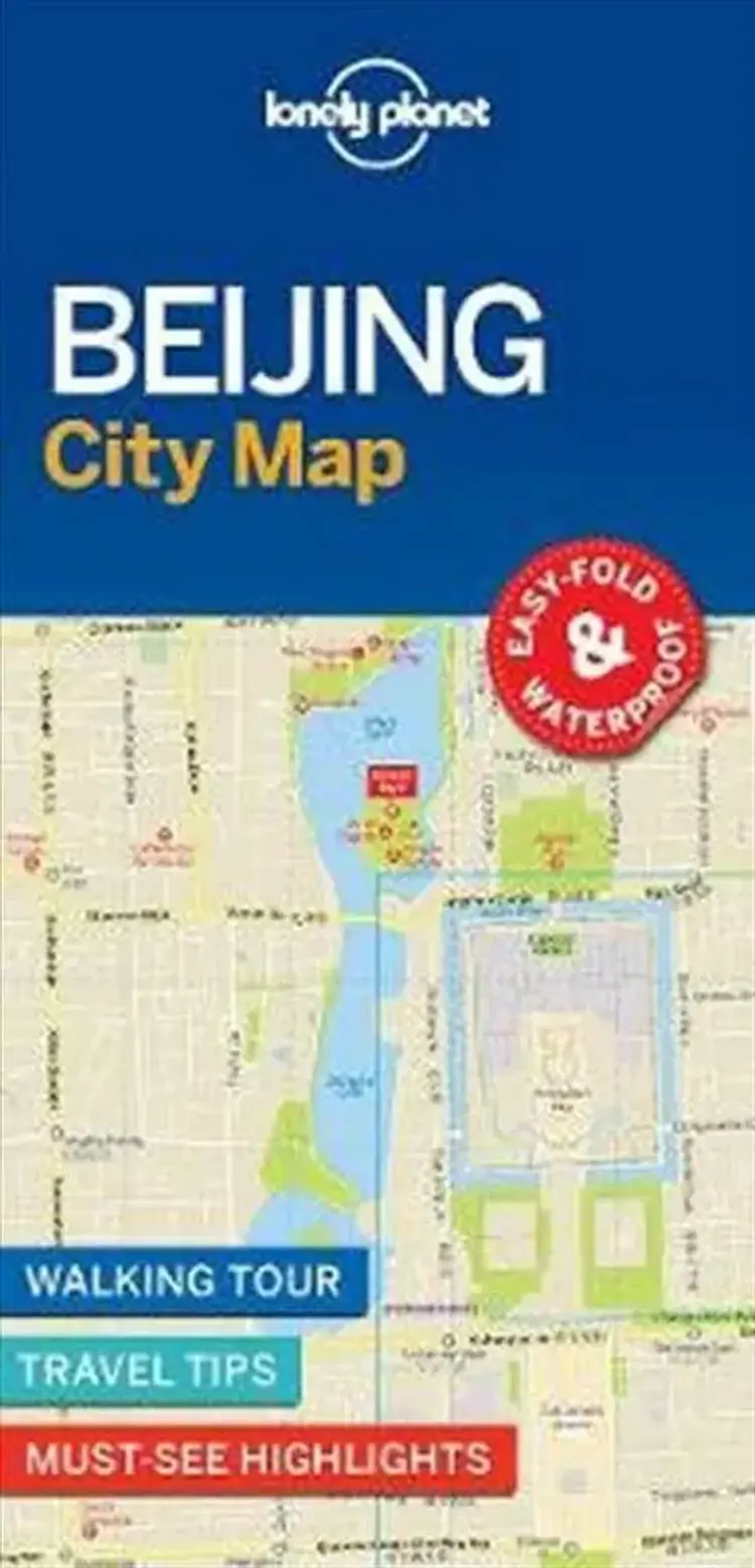 Beijing City Map af Lonely Planet
