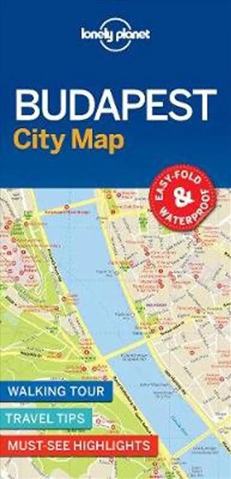 Budapest City Map af Lonely Planet