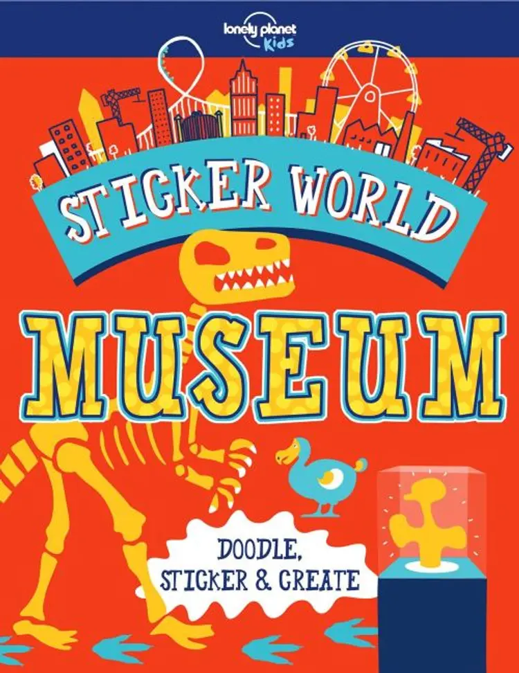 Sticker World: Museum : Doodle, sticker & create af Lonely Planet
