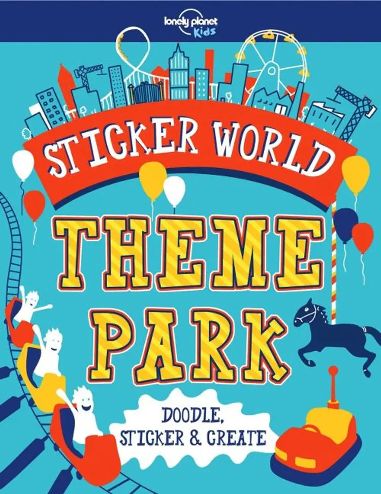 Sticker World: Theme Park : Doodle, sticker & create af Lonely Planet
