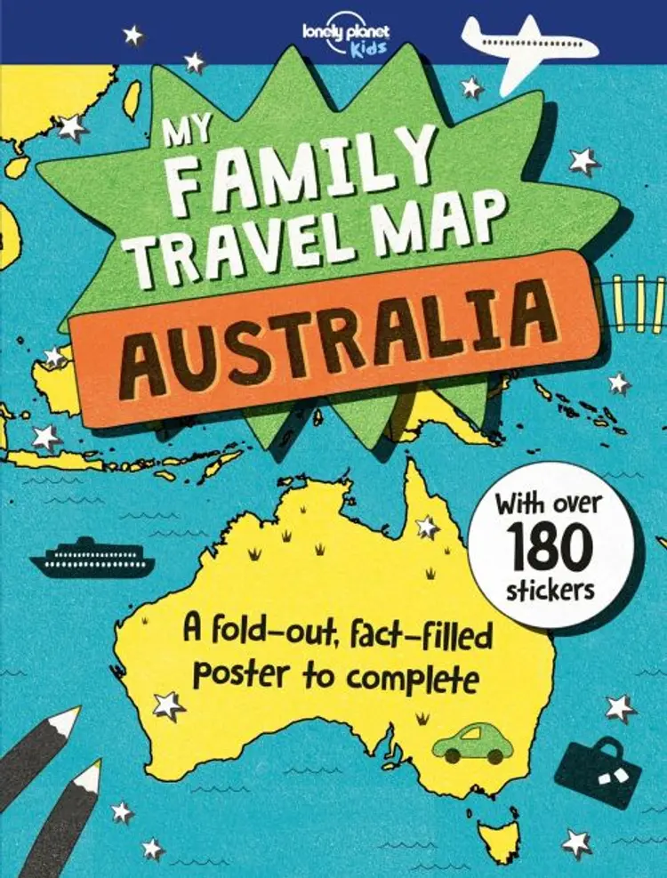 My Family Travel Map Australia af Lonely Planet