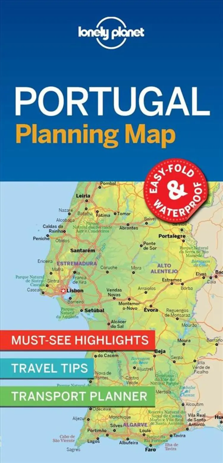Portugal Planning Map af Lonely Planet