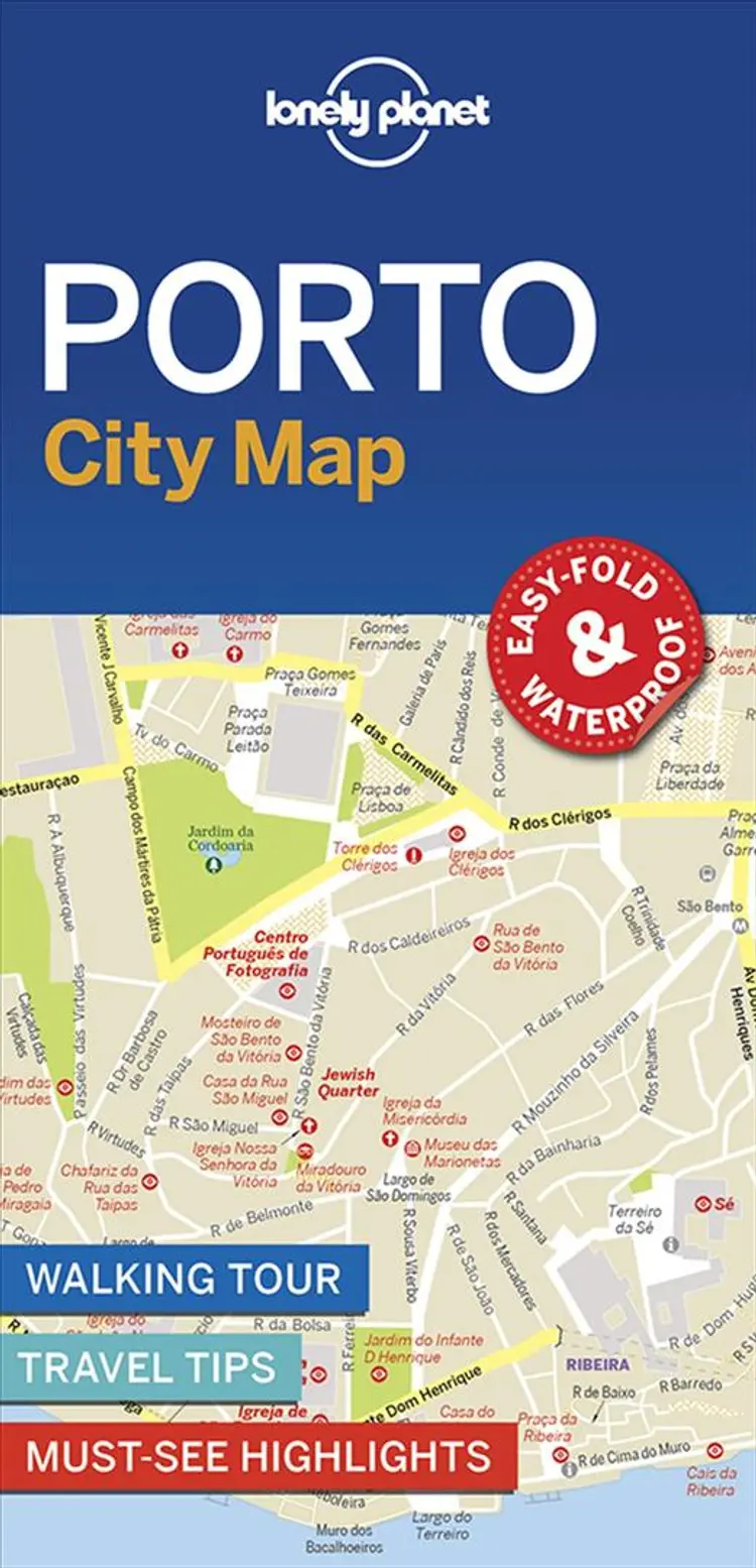 Porto City Map af Lonely Planet