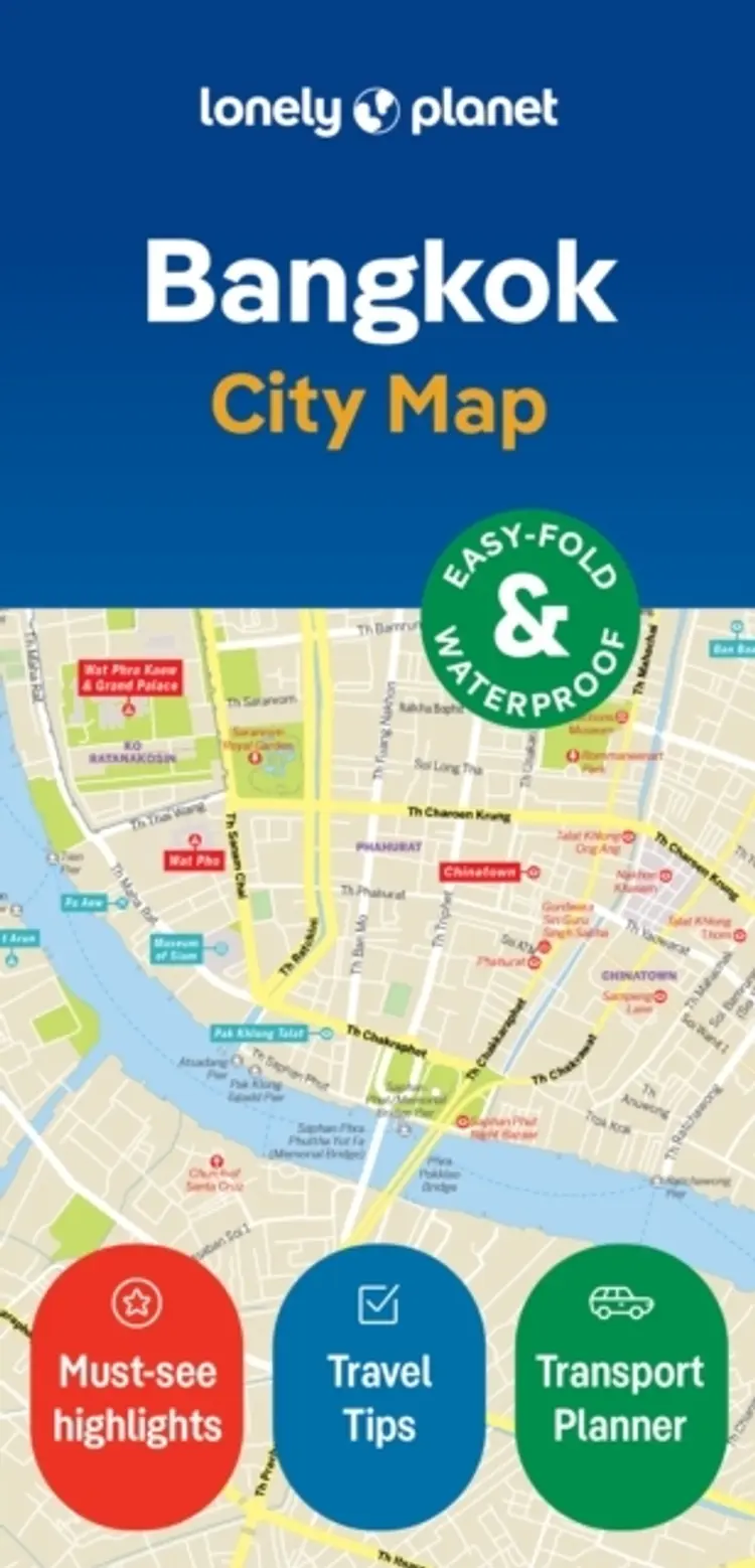 Bangkok City Map - Lonely Planet af Lonely Planet