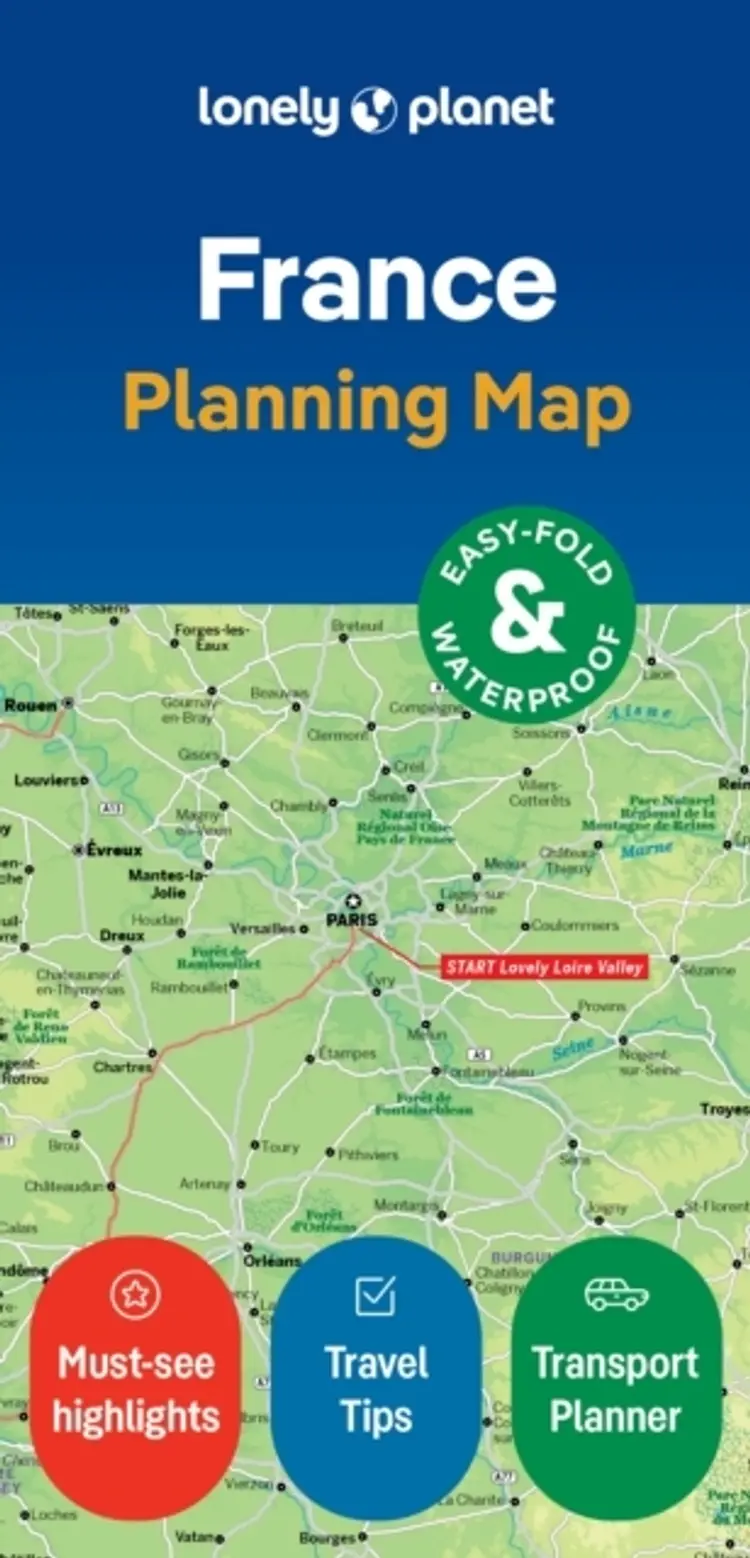 Lonely Planet France Planning Map - Lonely Planet af Lonely Planet
