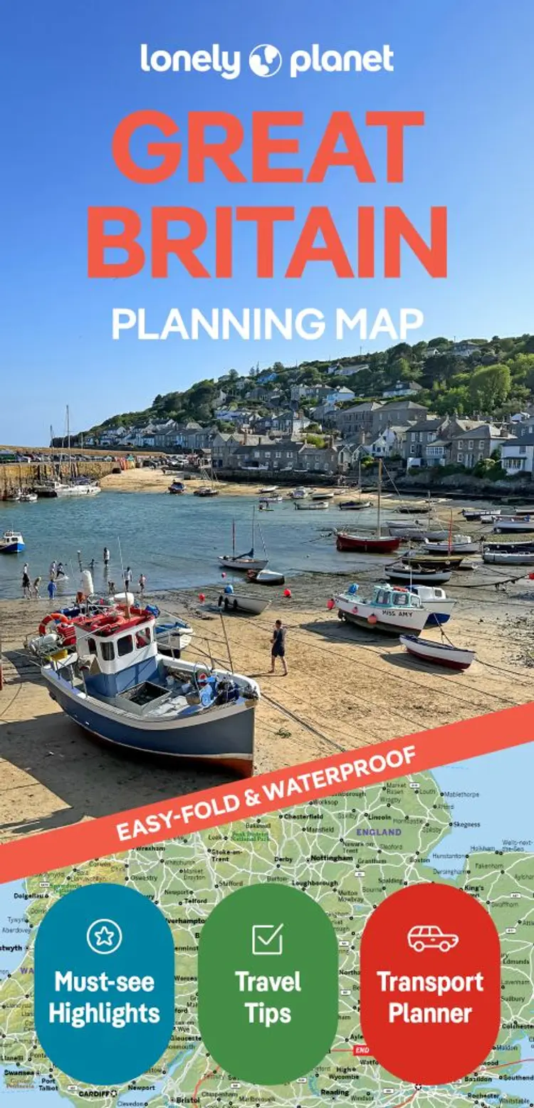 Lonely Planet Planning Map: Great Britain, Lonely Planet af Lonely Planet