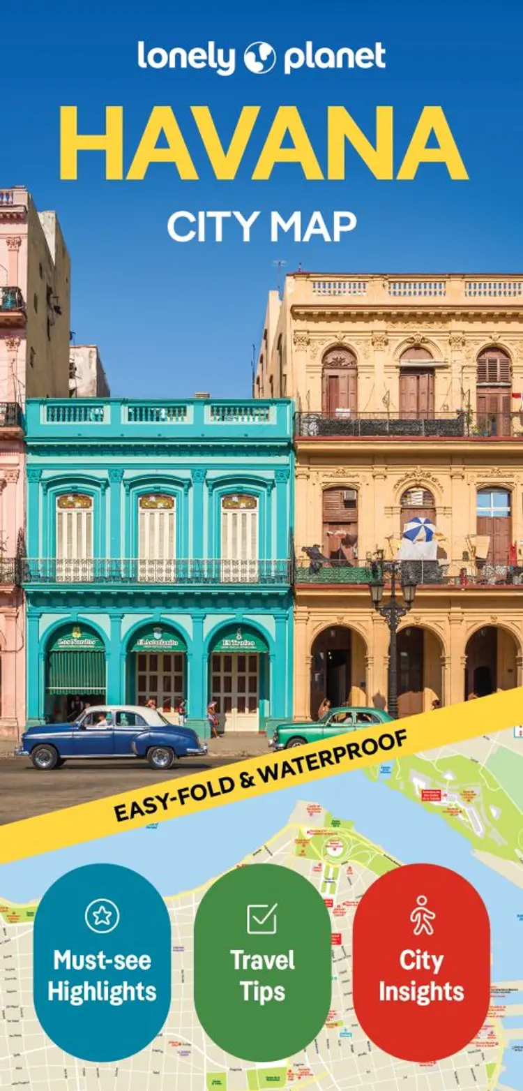 Havana City Map af Lonely Planet