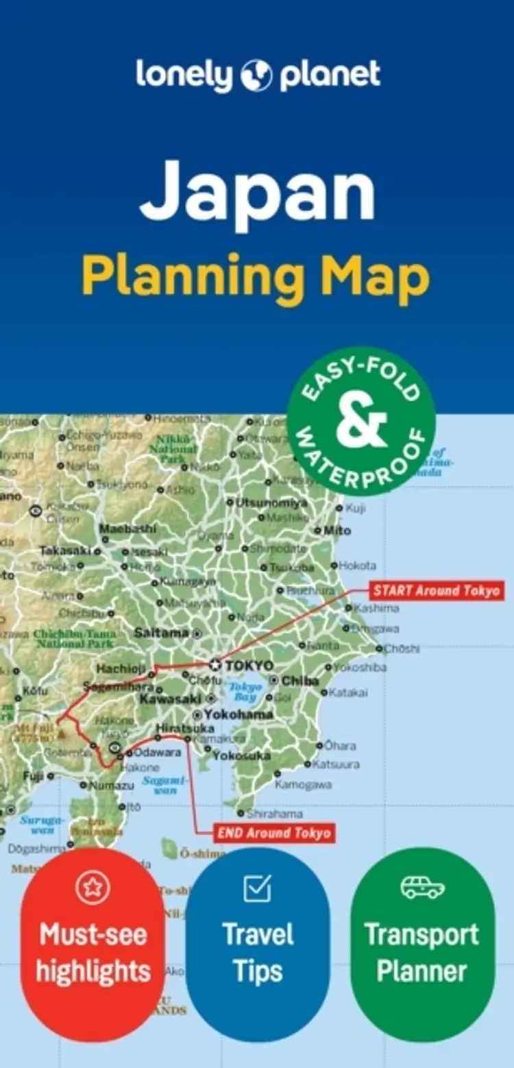 Japan Planning Map af Lonely Planet