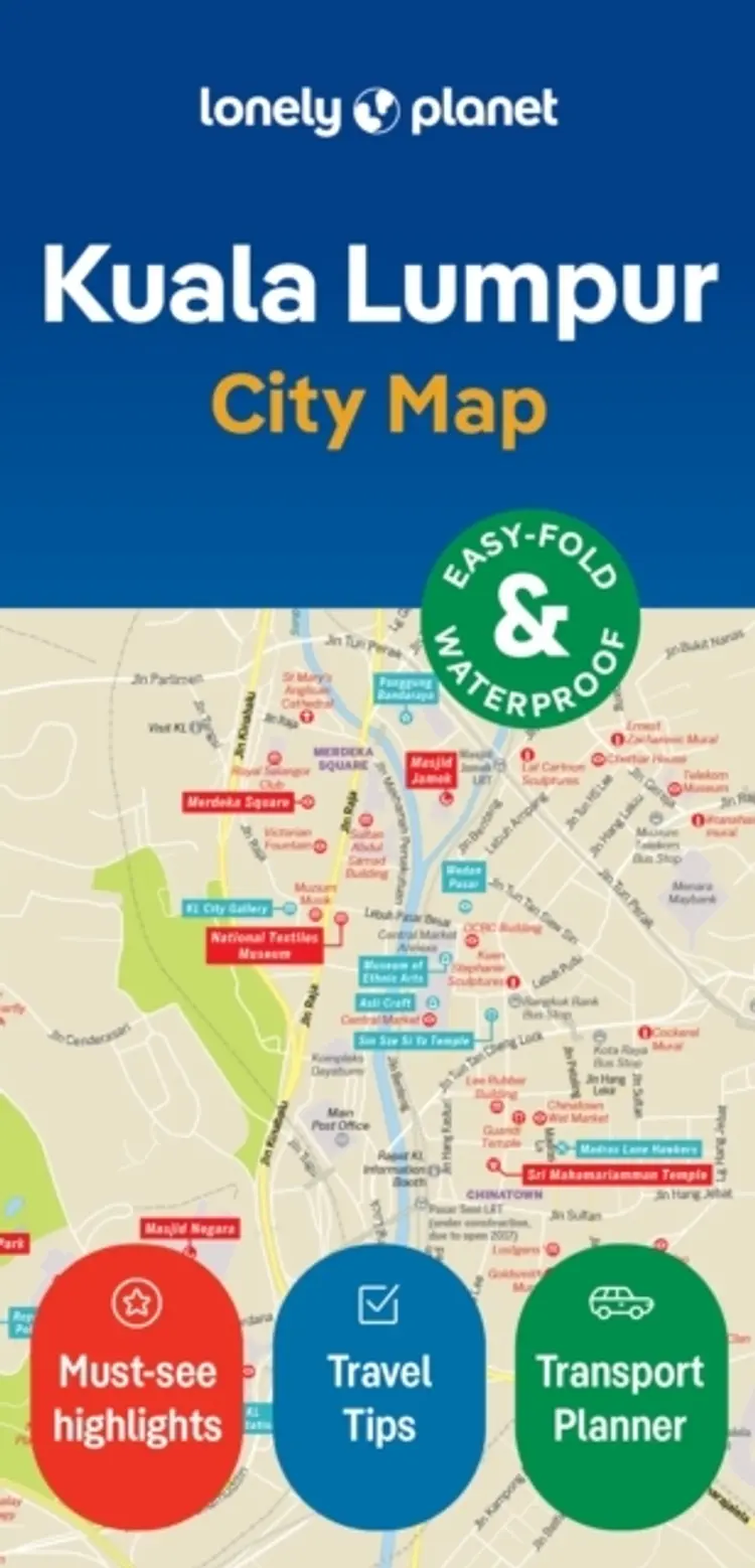 Lonely Planet Kuala Lumpur City Map - Lonely Planet af Lonely Planet