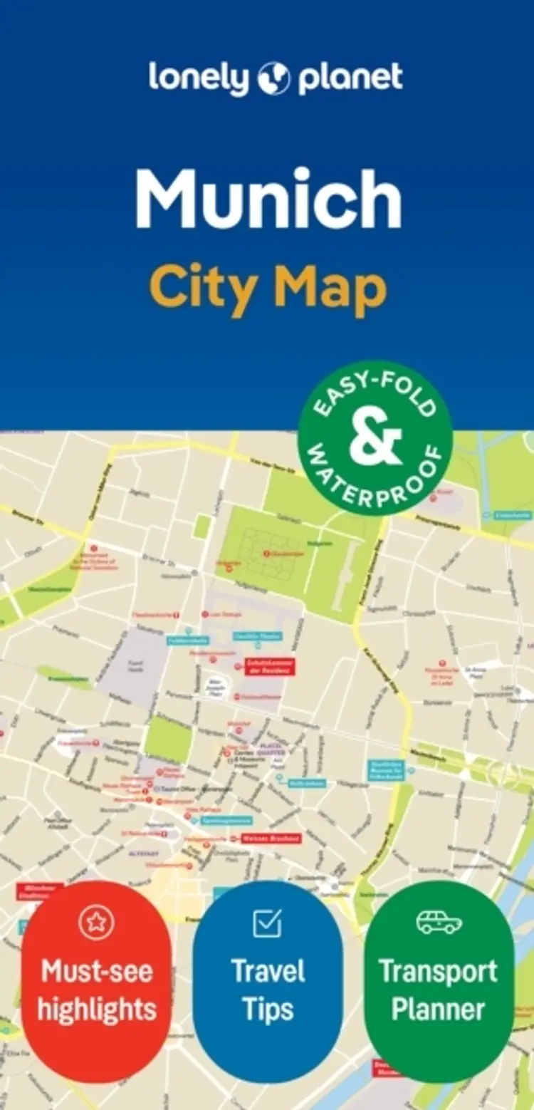 Munich City Map - Lonely Planet af Lonely Planet