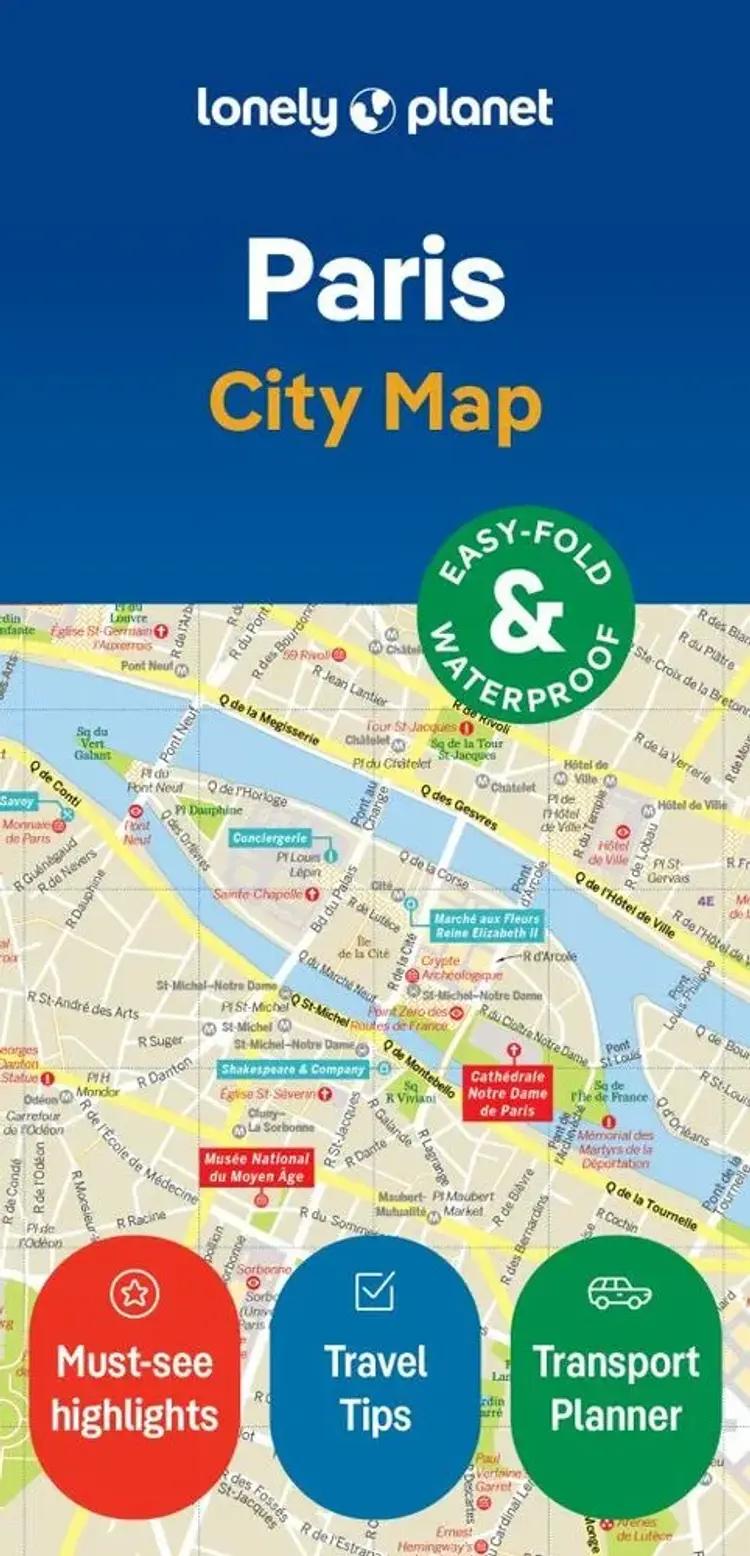 Lonely Planet Paris City Map - Lonely Planet af Lonely Planet
