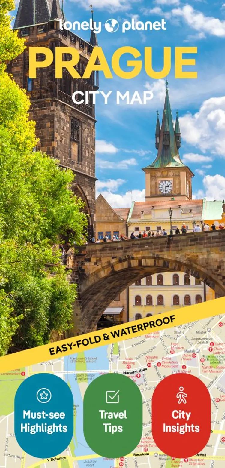Prague City Map af Lonely Planet