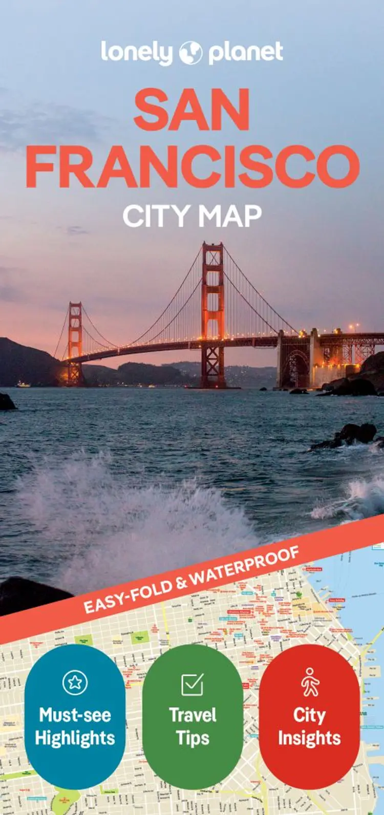 San Francisco City Map af Lonely Planet
