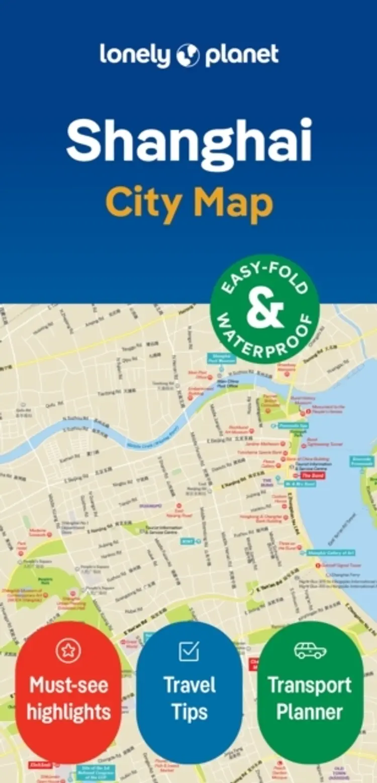 Lonely Planet Shanghai City Map - Lonely Planet af Lonely Planet