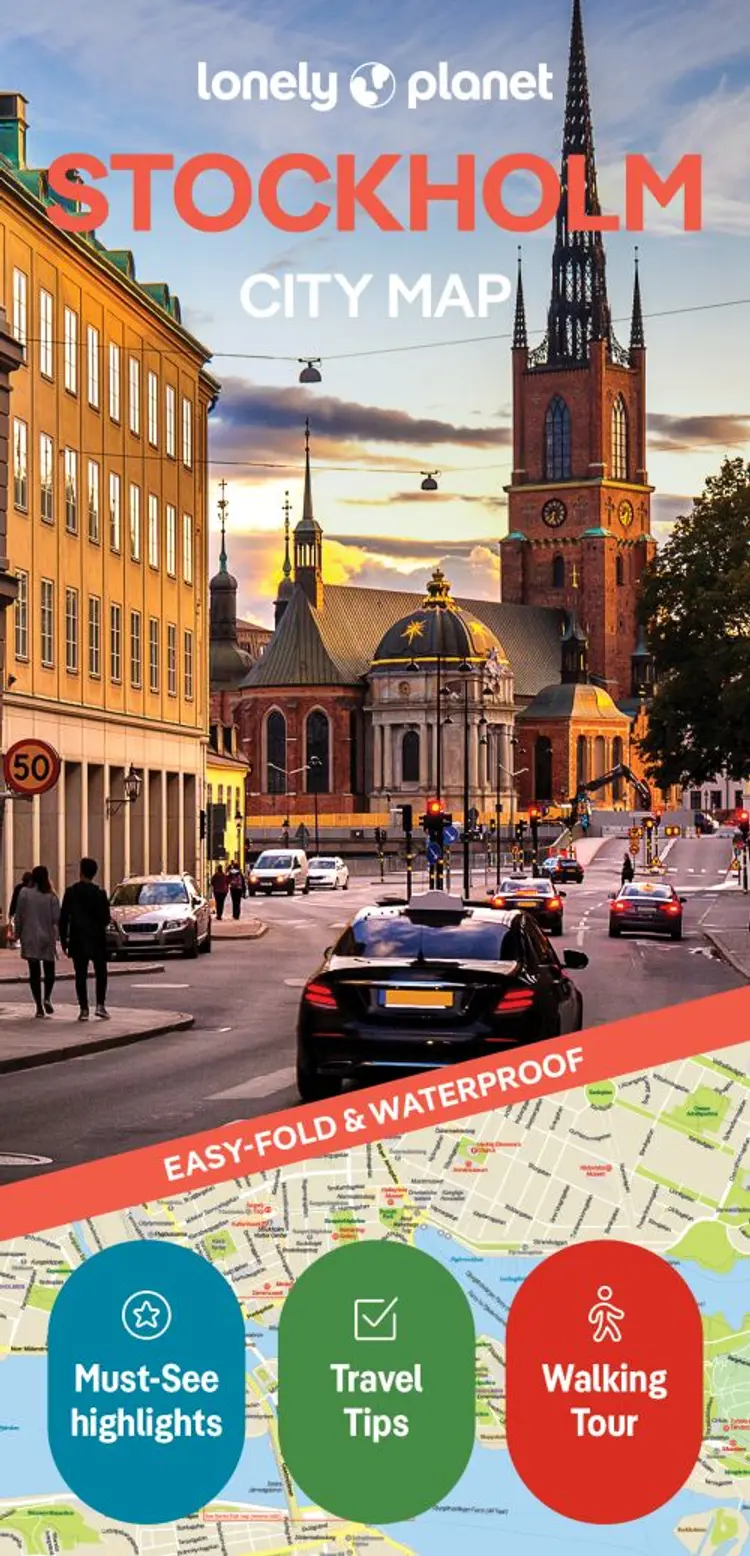 Stockholm City Map af Lonely Planet